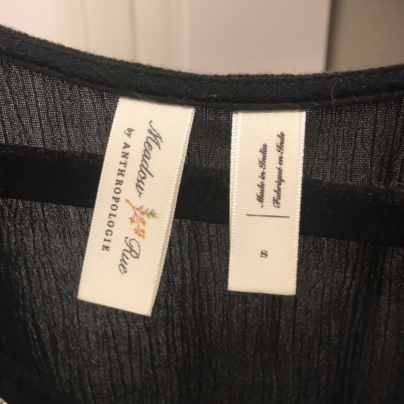 Embroidered blouse Anthro Meadow Rue - Picture 2 of 4